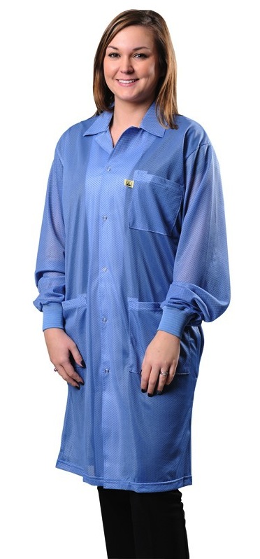 Frock, ESD, Statshield w/ Knit Cuffs Desco